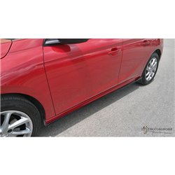 Jupes latérales sur mesure pour Opel Corsa F 2019- (ABS)