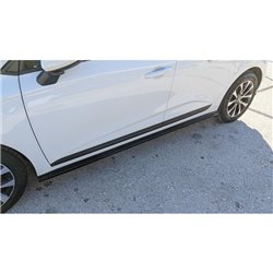 Jupes latérales sur mesure pour Renault Clio V 5-portes 2019- (ABS)