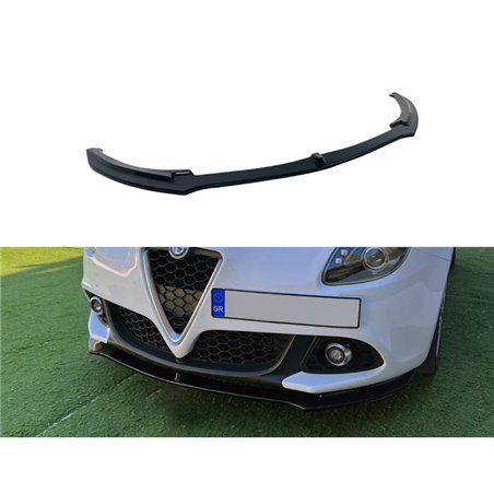 Spoiler avant sur mesure pour Alfa Romeo Giulietta Facelift 2016-2020 (ABS Noir luisant)