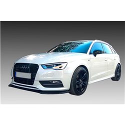 Spoiler avant sur mesure pour Audi A3 (8V) Sportback/HB/Sedan/Cabrio 2012-2016 (ABS)