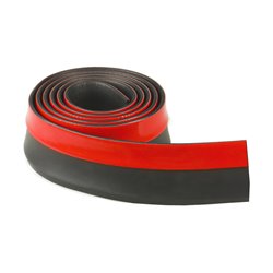 Easy-Lip Spoiler avant/Jupe latérales universelle 225cm Caoutchouc EPDM Noir