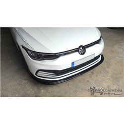 Spoiler avant sur mesure pour Volkswagen Golf VIII HB/Variant 2020- excl. R/R-Line/GTi/GTD/GTE (ABS)
