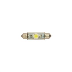 Festoon Ampoule LED 12V Optique-Xenon Blanc 10x42mm, la pièce