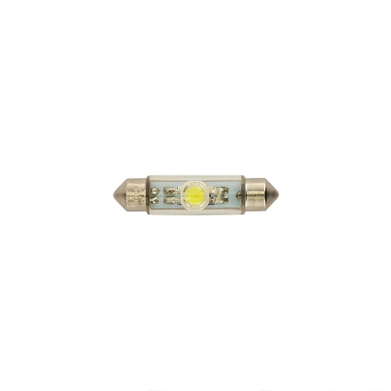 Festoon Ampoule LED 12V Optique-Xenon Blanc 10x42mm, la pièce