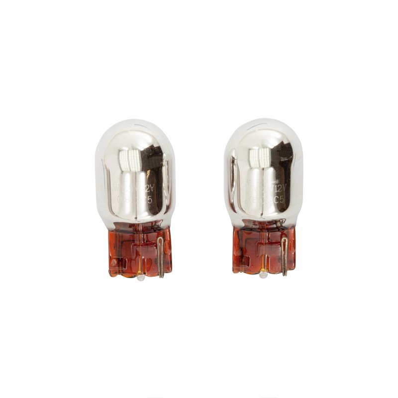 T-20 (WY21W) Ampoules 21W/12V Orange ChromeCoated, set de 2 pièces