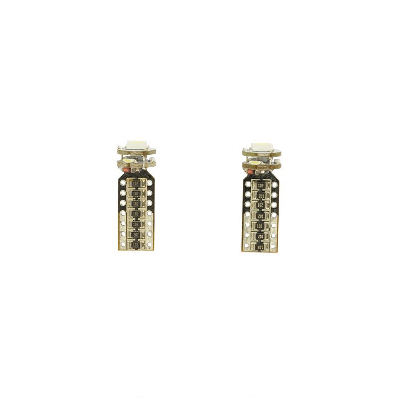 4Q T-10 SMD Ampoules 12V Optique-Xenon Blanc, set de 2 pièces, avec soutient CAN-bus