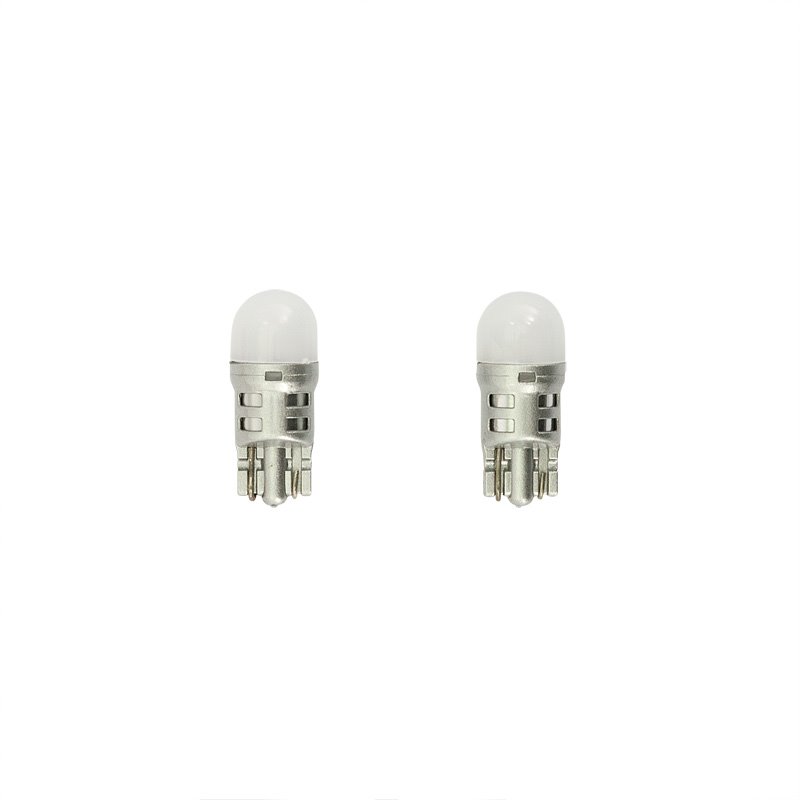 T10 Wedge-Base Ampoule SuperLED 3D 12V/0.8W Blanc, set de 2 pièces (8000K)