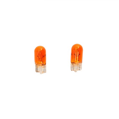 T-10 12V/5W Ampoules 12V Orange (Coated), set de 2 pièces