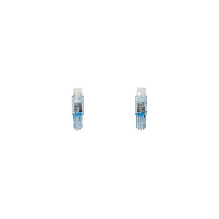 T-5 Ampoules d'Instrument LED 12V Bleu, set de 2 pièces