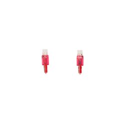 T-5 Ampoules d'Instrument LED 12V Rouge, set de 2 pièces