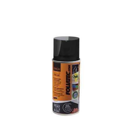 Foliatec Spray Film (à vaporiser) - noir brillant 1x150ml