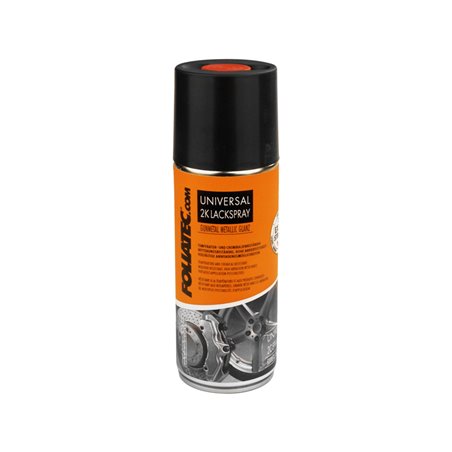 Foliatec Universal 2C Spray Peinture - gunmetal métallique brillant 1x400ml