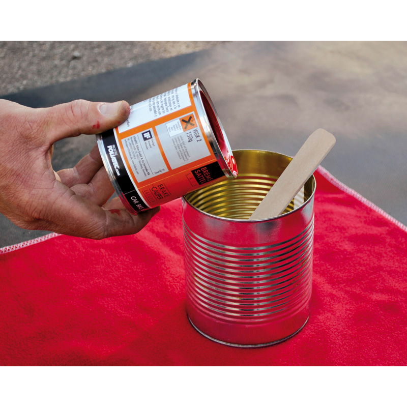 Foliatec Set peinture étriers de freins - racing rosso - 3 Components