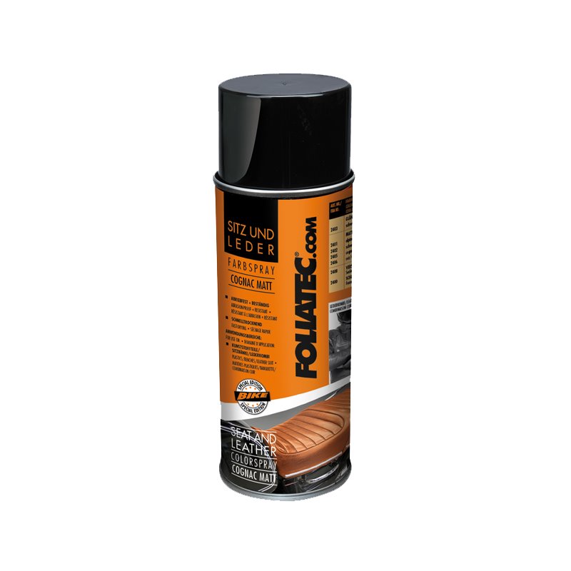 Foliatec Seat & Leather Color Spray - cognac mattes 1x400ml
