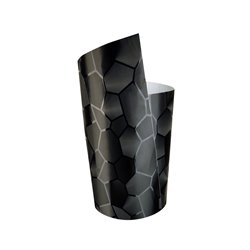 Foliatec Cockpit Film Design Hexagon noir-structuré 50x50cm