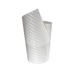 Foliatec Cockpit Film Design Ultra Carbon blanc-structuré 61x40cm