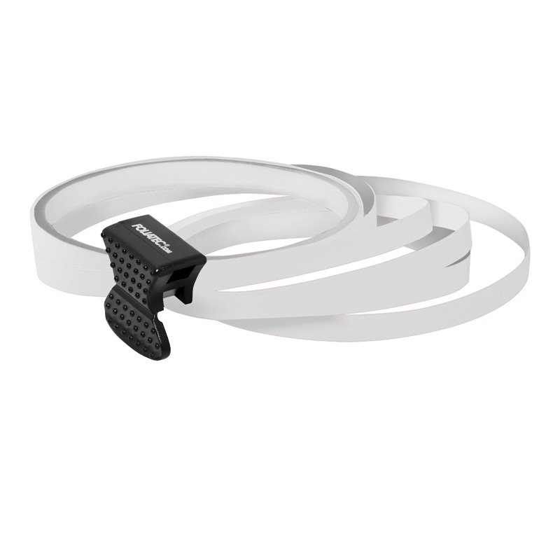 Foliatec PIN-Striping pour jantes blanc - Largeur = 6mm: 4x2,15 mètre