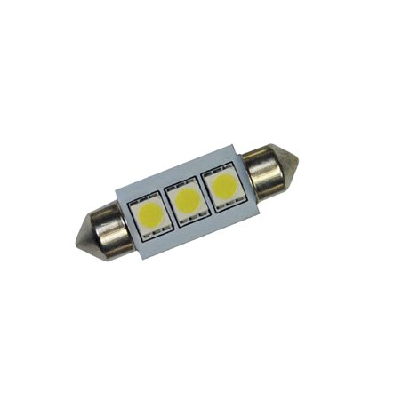 Foliatec SMD-LED CabLight - bleu Festoon 38mm - 3 SMDs - 1 pièce