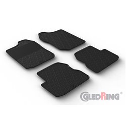 Set tapis de caoutchouc sur mesure pour Suzuki Jimny (FJ) 1998-2018 (T profil 4-pièces)