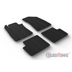 Set tapis de caoutchouc sur mesure pour MG ZS 2017- excl. EV (automate) (T profil 4-pièces)