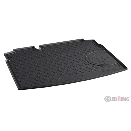 Coquille coffre-arrière Rubbasol (caoutchouc) sur mesure pour Volkswagen Golf V & VI HB 3/5-portes 2003-2012 (avec petite roue d