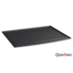 Coquille coffre-arrière Rubbasol (caoutchouc) sur mesure pour BMW X1 (U11) Diesel 2022- (Sol en haut, avec sièges arrière fixes)