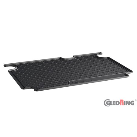 Coquille coffre-arrière Rubbasol (caoutchouc) sur mesure pour Renault Kangoo III MPV & Mercedes Citan Tourer / Classe-T MPV (W42