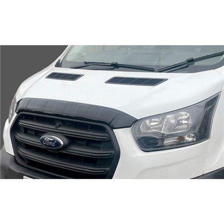 RGM Protecteur de capot sur mesure pour Ford Transit IV Facelift 2020- Noir Brillant