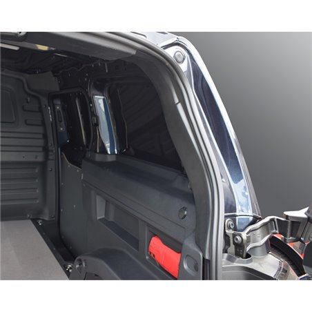 RGM Protections de montant de porte arrière intérieur pour Volkswagen ID.Buzz Cargo 2022- - Noir (ABS)