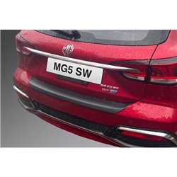 Protection de seuil arrière (ABS) sur mesure pour MG 5 (EV) SW 2020-2022 Noir