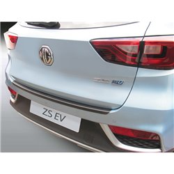 Protection de seuil arrière (ABS) sur mesure pour MG ZS (EV) 2017-2020 Noir