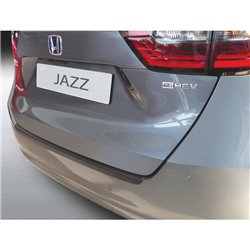 Protection de seuil arrière (ABS) sur mesure pour Honda Jazz V Hybrid 2020- Noir