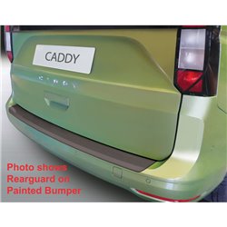 Protection de seuil arrière (ABS) sur mesure pour Volkswagen Caddy V Box/MPV 2020- (Avec hayon & 2 portes arrières) (pour pare-c