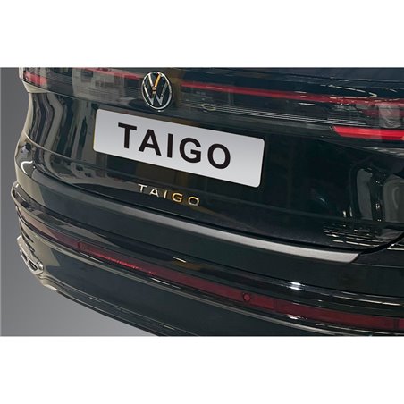 Protection de seuil arrière (ABS) sur mesure pour Volkswagen Taigo 2021- Noir Protection de seuil arrière (ABS) sur mesure pour Volkswagen Taigo 2021- Noir