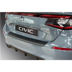 Protection de seuil arrière (ABS) sur mesure pour Honda Civic e:HEV 2022- Noir