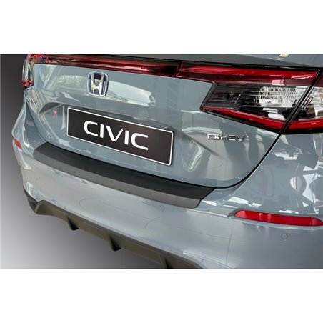 Protection de seuil arrière (ABS) sur mesure pour Honda Civic e:HEV 2022- Noir Protection de seuil arrière (ABS) sur mesure pour Honda Civic e:HEV 2022- Noir