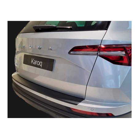 Protection de seuil arrière (ABS) sur mesure pour Skoda Karoq FL 2022- Noir Protection de seuil arrière (ABS) sur mesure pour Skoda Karoq FL 2022- Noir