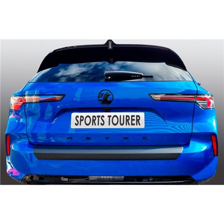 Protection de seuil arrière (ABS) sur mesure pour Opel Astra L Sportstourer 2022- Noir Protection de seuil arrière (ABS) sur mesure pour Opel Astra L Sportstourer 2022- Noir