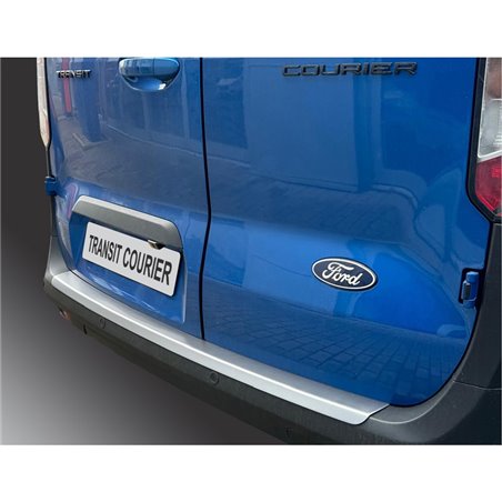 Protection de seuil arrière (ABS) sur mesure pour Ford Transit Courier & Tourneo Courier 2023- Argent Protection de seuil arrière (ABS) sur mesure pour Ford Transit Courier & Tourneo Courier 2023- Argent