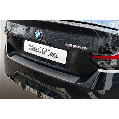 Protection de seuil arrière (ABS) sur mesure pour BMW Série-2 G42 Coupe 'M' Sport 2021- Noir Protection de seuil arrière (ABS) sur mesure pour BMW Série-2 G42 Coupe 'M' Sport 2021- Noir