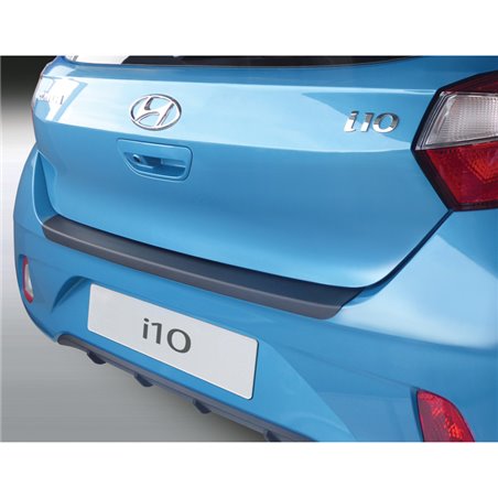 Protection de seuil arrière (ABS) sur mesure pour Hyundai i10 2020- Noir Protection de seuil arrière (ABS) sur mesure pour Hyundai i10 2020- Noir