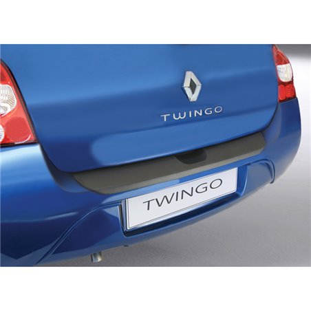 Protection de seuil arrière (ABS) sur mesure pour Renault Twingo II 2007-2012 Noir Protection de seuil arrière (ABS) sur mesure pour Renault Twingo II 2007-2012 Noir