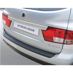 Protection de seuil arrière (ABS) sur mesure pour SsangYong Kyron 2008- Noir