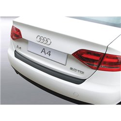 Protection de seuil arrière (ABS) sur mesure pour Audi A4 Sedan 2008-2012 Noir