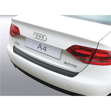 Protection de seuil arrière (ABS) sur mesure pour Audi A4 Sedan 2008-2012 Noir Protection de seuil arrière (ABS) sur mesure pour Audi A4 Sedan 2008-2012 Noir