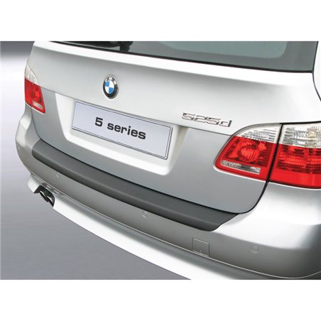 Protection de seuil arrière (ABS) sur mesure pour BMW Série 5 E61 Touring 2004-2010 (excl. M sport) Noir Protection de seuil arrière (ABS) sur mesure pour BMW Série 5 E61 Touring 2004-2010 (excl. M sport) Noir