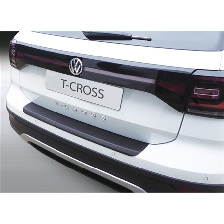 Protection de seuil arrière (ABS) sur mesure pour Volkswagen T-Cross 2019-06/2024 Noir Protection de seuil arrière (ABS) sur mesure pour Volkswagen T-Cross 2019-06/2024 Noir