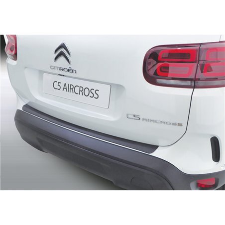 Protection de seuil arrière (ABS) sur mesure pour Citroën C5 Aircross 2019- Noir Protection de seuil arrière (ABS) sur mesure pour Citroën C5 Aircross 2019- Noir
