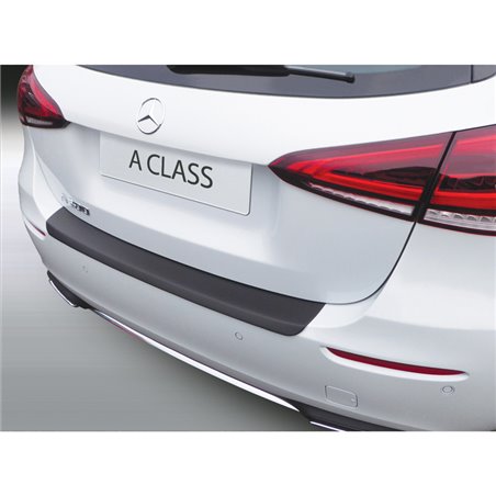 Protection de seuil arrière (ABS) sur mesure pour Mercedes Classe A W177 2018- Noir Protection de seuil arrière (ABS) sur mesure pour Mercedes Classe A W177 2018- Noir