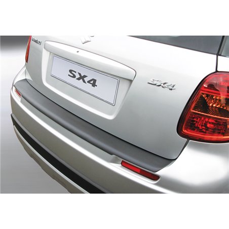 Protection de seuil arrière (ABS) sur mesure pour Suzuki SX-4 Noir Protection de seuil arrière (ABS) sur mesure pour Suzuki SX-4 Noir